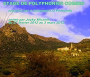 Stages de polyphonies corses 2012